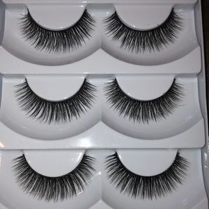 Red cherry false lashes